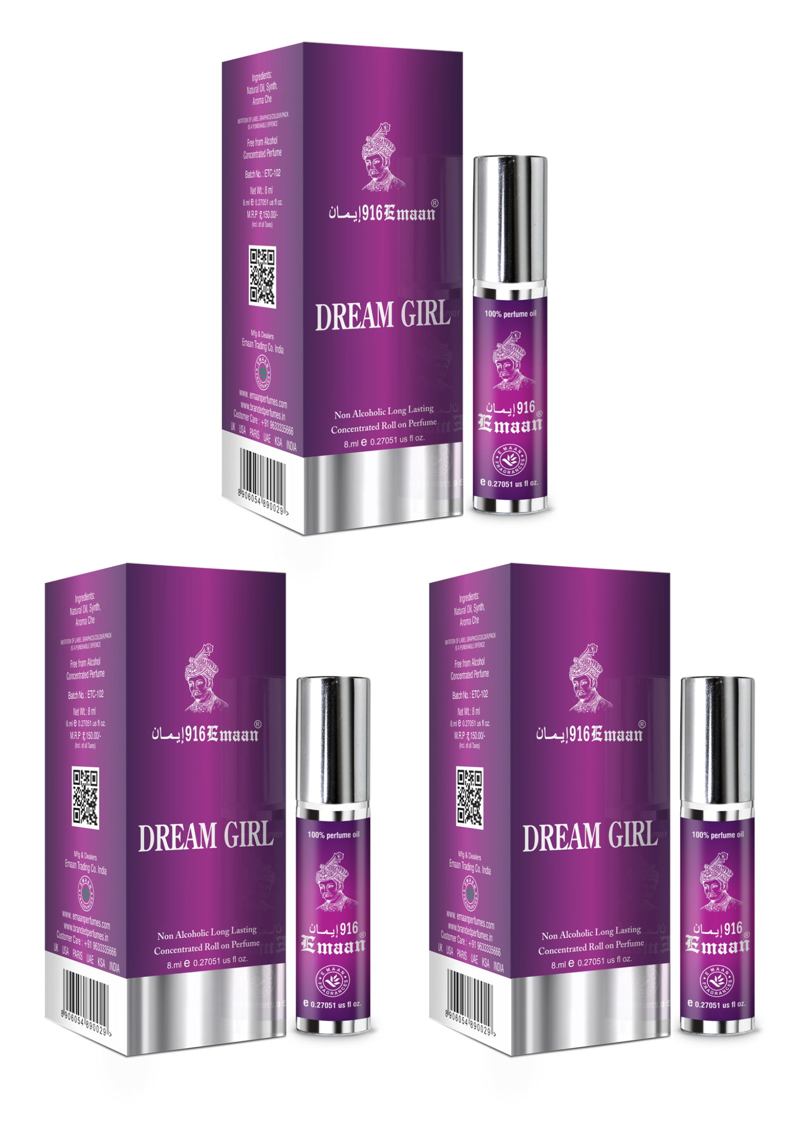 Dream Girl Pack Of 3